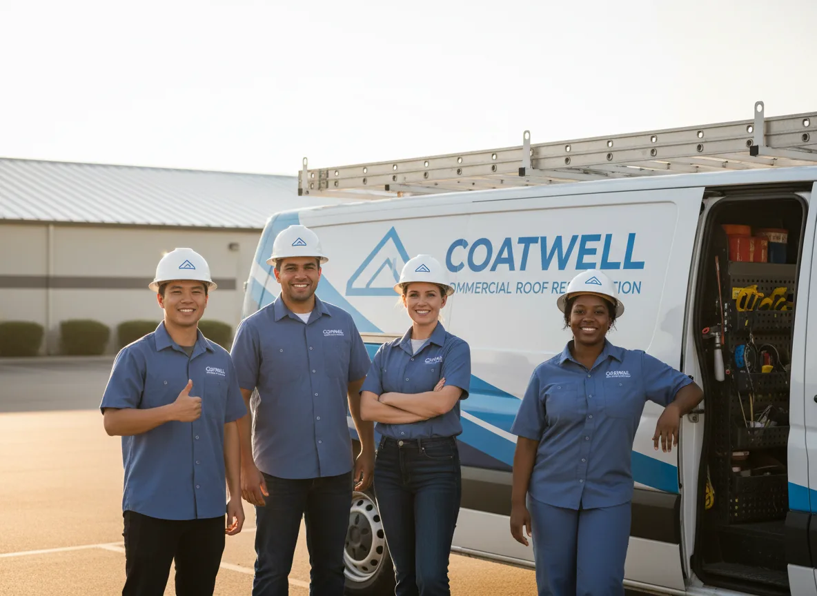 Commercial roof coating company in Oakford, IN